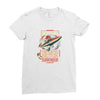 never surrender Ladies Fitted T-Shirt