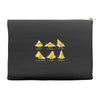 candy corn are triangles Accessory Pouches