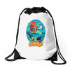 the little cthulhu Drawstring Bags