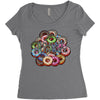 donut hungry Women's Triblend Scoop T-shirt