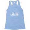 i tore mommy a new one Racerback Tank