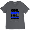 cool story babe white t shirt now make me a sandwich college humor fun V-Neck Tee