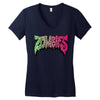 zombies (4) Women's V-Neck T-Shirt