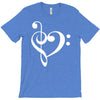music heart rock baseball T-Shirt