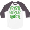 irish girls rock 3/4 Sleeve Shirt