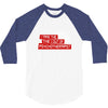i take the the out of psychotherapist 3/4 Sleeve Shirt