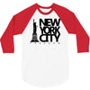 new york freedom 3/4 Sleeve Shirt