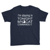 cat command Youth Tee