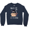 ninja cat Crewneck Sweatshirt