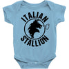Rock Balboa italian stallion Baby Onesie