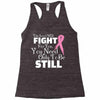 the lord will fight for you, you need only to be still Racerback Tank