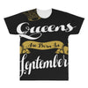 queens are born in september All Over Men's T-shirt