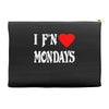 i f'n heart  mondays girls Accessory Pouches