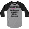 January Girls 3/4 Sleeve Shirt