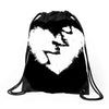 broken heart xxx Drawstring Bags