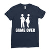 game over Ladies Fitted T-Shirt