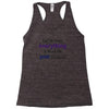 drop everything Racerback Tank