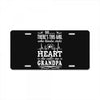There's This Girl Who Kinda Stole My Heart Grandpa License Plate