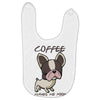 coffee makes me poop Baby Bibs
