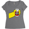 duff yours Women's Triblend Scoop T-shirt