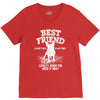 Best Friend Pug V-Neck Tee