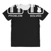 problem solved guitar All Over Women's T-shirt