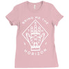 bring me the horizon diamond hand Ladies Fitted T-Shirt