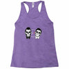 SKULL ON TWO FACE Racerback Tank