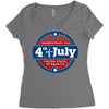 independence day Women's Triblend Scoop T-shirt