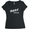 to resist drugs and violence Women's Triblend Scoop T-shirt