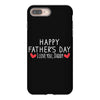 Happy Father's Day I Love Daddy Onesie-Father's Day iPhone 8 Plus