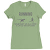 running motivation Ladies Fitted T-Shirt