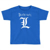 death note manga fumetti comics Toddler T-shirt