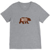 Mama love bear V-Neck Tee