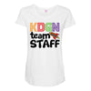 Kdgn Team Staff Maternity Scoop Neck T-shirt