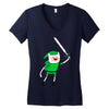 adventure time legend of zelda link Women's V-Neck T-Shirt
