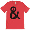 peace and love tshirt party heart tee no war stoner hippie sign ladies T-Shirt