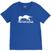 t rex hates pushups funny V-Neck Tee