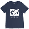 mom n daughter V-Neck Tee