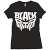 black panther Ladies Fitted T-Shirt