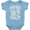 wolf beer Baby Onesie