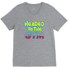 headed to the gym V-Neck Tee