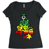 shot the sheriff Women's Triblend Scoop T-shirt