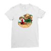 an amazing sand castle Ladies Fitted T-Shirt