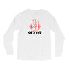 offensive t shirt shocker 3 fingers rude tee funny shirt Long Sleeve Shirts