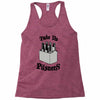 take no pilsners Racerback Tank