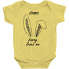 some bunny loves me Baby Onesie