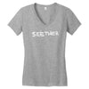 seether spirit of metal Women's V-Neck T-Shirt