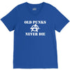old punk rock V-Neck Tee