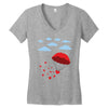 Tree Of Love Women's V-Neck T-Shirt